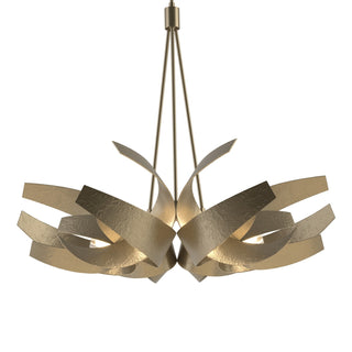 Hubbardton Forge - 136505-SKT-MULT-84-YE0377 - Corona Large Pendant - Corona - Soft Gold