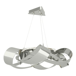 Hubbardton Forge - 136525-LED-STND-85 - Flux Large LED Pendant - Flux - Sterling