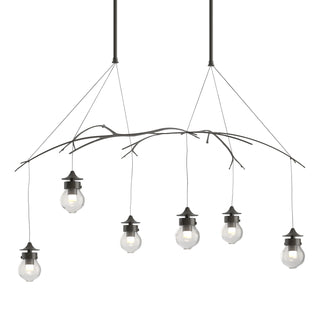 Hubbardton Forge - 136560-SKT-SHRT-07-ZM0565 - Kiwi Pendant - Kiwi - Dark Smoke
