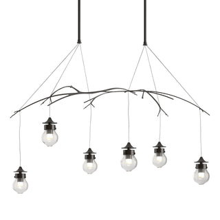 Hubbardton Forge - 136560-SKT-SHRT-14-ZM0565 - Kiwi Pendant - Kiwi - Oil Rubbed Bronze