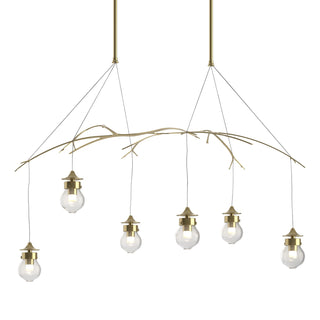 Hubbardton Forge - 136560-SKT-STND-86-ZM0565 - Kiwi Pendant - Kiwi - Modern Brass