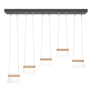 Hubbardton Forge - 136570-LED-STND-10-WD-ZM0560 - More Cowbell LED Pendant - Cowbell - Black