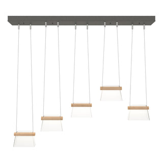 Hubbardton Forge - 136570-LED-STND-20-WD-ZM0560 - More Cowbell LED Pendant - Cowbell - Natural Iron