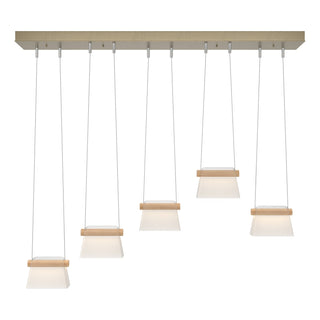 Hubbardton Forge - 136570-LED-STND-84-WD-YE0560 - More Cowbell LED Pendant - Cowbell - Soft Gold