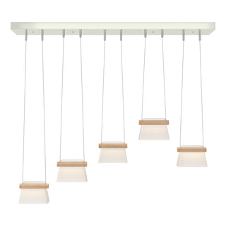 Hubbardton Forge - 136570-LED-STND-85-WD-YE0560 - More Cowbell LED Pendant - Cowbell - Sterling