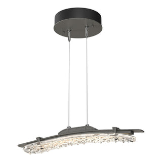 Hubbardton Forge - 137585-LED-STND-20-ZM0747 - Glissade LED Pendant - Glissade - Natural Iron