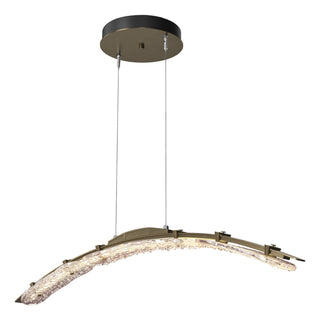 Hubbardton Forge - 137586-LED-STND-84-ZM0749 - Glissade Large LED Pendant - Glissade - Soft Gold