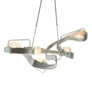 Hubbardton Forge - 137820-SKT-LONG-82-ZM0549 - Graffiti Pendant - Graffiti - Vintage Platinum