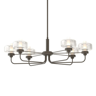 Hubbardton Forge - 137840-SKT-MULT-07-YE0592 - Nola Pendant - Nola - Dark Smoke