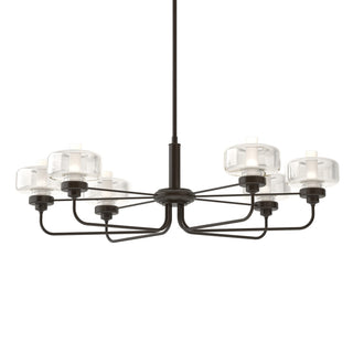 Hubbardton Forge - 137840-SKT-MULT-14-YE0592 - Nola Pendant - Nola - Oil Rubbed Bronze