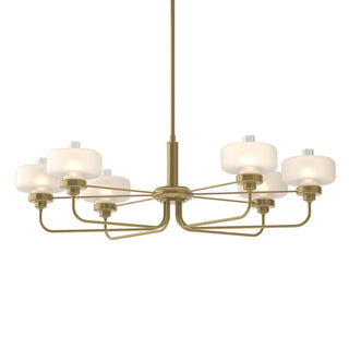 Hubbardton Forge - 137840-SKT-MULT-86-WC0593 - Nola Pendant - Nola - Modern Brass