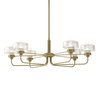 Hubbardton Forge - 137840-SKT-MULT-86-YE0592 - Nola Pendant - Nola - Modern Brass
