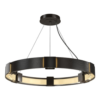 Hubbardton Forge - 138585-SKT-STND-14-ZM0399 - Aura Pendant - Aura - Oil Rubbed Bronze