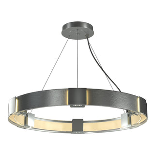 Hubbardton Forge - 138585-SKT-STND-82-ZM0399 - Aura Pendant - Aura - Vintage Platinum