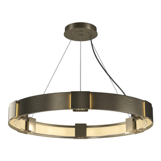 Hubbardton Forge - 138585-SKT-STND-84-ZM0399 - Aura Pendant - Aura - Soft Gold