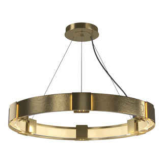 Hubbardton Forge - 138585-SKT-STND-86-ZM0399 - Aura Pendant - Aura - Modern Brass