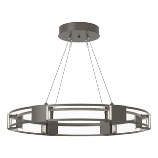 Hubbardton Forge - 138588-SKT-STND-07-II0399 - Aura Glass Pendant - Aura - Dark Smoke