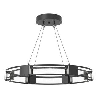 Hubbardton Forge - 138588-SKT-STND-10-II0399 - Aura Glass Pendant - Aura - Black