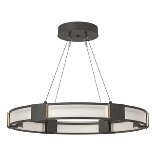 Hubbardton Forge - 138588-SKT-STND-20-FD0399 - Aura Glass Pendant - Aura - Natural Iron