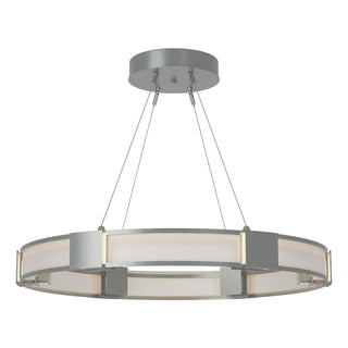 Hubbardton Forge - 138588-SKT-STND-82-FD0399 - Aura Glass Pendant - Aura - Vintage Platinum