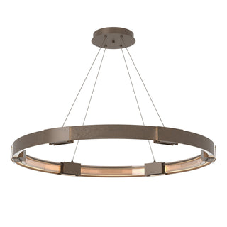 Hubbardton Forge - 138589-SKT-STND-05-ZM0394 - Aura Large LED Pendant - Aura - Bronze