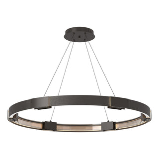 Hubbardton Forge - 138589-SKT-STND-14-ZM0394 - Aura Large LED Pendant - Aura - Oil Rubbed Bronze