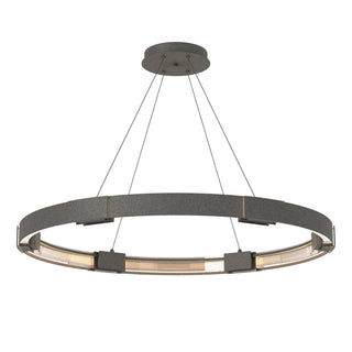 Hubbardton Forge - 138589-SKT-STND-20-ZM0394 - Aura Large LED Pendant - Aura - Natural Iron