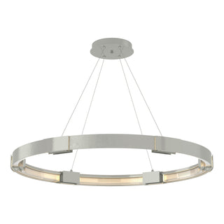 Hubbardton Forge - 138589-SKT-STND-85-ZM0394 - Aura Large LED Pendant - Aura - Sterling