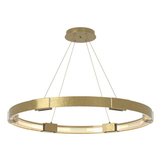 Hubbardton Forge - 138589-SKT-STND-86-ZM0394 - Aura Large LED Pendant - Aura - Modern Brass