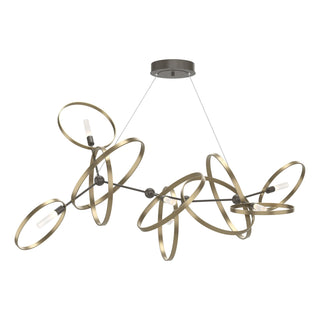 Hubbardton Forge - 138920-SKT-STND-07-84 - Celesse Pendant - Celesse - Dark Smoke