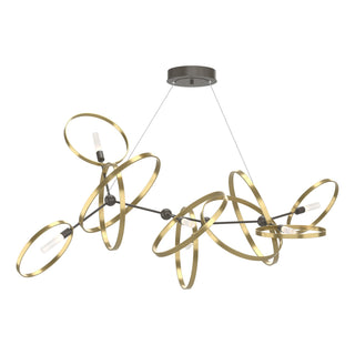 Hubbardton Forge - 138920-SKT-STND-07-86 - Celesse Pendant - Celesse - Dark Smoke