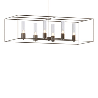 Hubbardton Forge - 138940-SKT-MULT-05-05-II0392 - Portico Pendant - Portico - Bronze