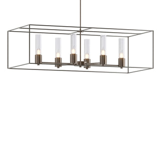 Hubbardton Forge - 138940-SKT-MULT-05-07-II0392 - Portico Pendant - Portico - Bronze