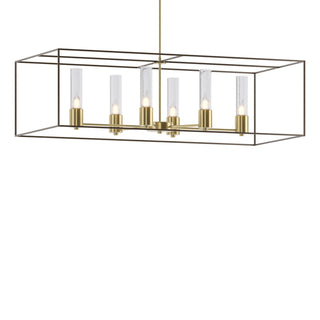 Hubbardton Forge - 138940-SKT-MULT-86-05-II0392 - Portico Pendant - Portico - Modern Brass