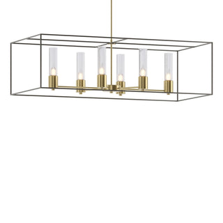 Hubbardton Forge - 138940-SKT-MULT-86-07-II0392 - Portico Pendant - Portico - Modern Brass