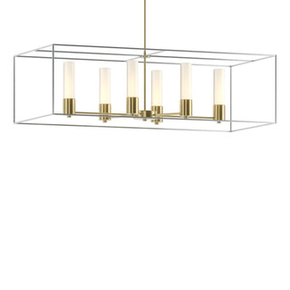 Hubbardton Forge - 138940-SKT-MULT-86-82-GG0392 - Portico Pendant - Portico - Modern Brass