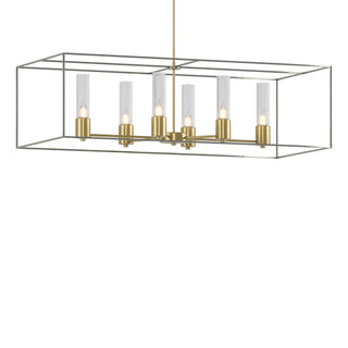 Hubbardton Forge - 138940-SKT-MULT-86-85-II0392 - Portico Pendant - Portico - Modern Brass
