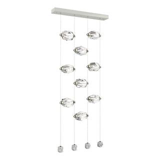 Hubbardton Forge - 139056-LED-STND-85-CR - Gatsby 9-Light LED Pendant - Gatsby - Sterling