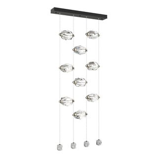 Hubbardton Forge - 139056-LED-STND-89-CR - Gatsby 9-Light LED Pendant - Gatsby - Ink