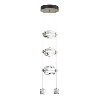 Hubbardton Forge - 139058-LED-STND-84-CR - Gatsby 3-Light LED Pendant - Gatsby - Soft Gold