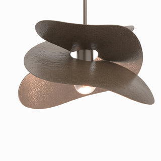 Hubbardton Forge - 139450-SKT-MULT-05 - Hibiscus Small Pendant - Hibiscus - Bronze