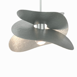 Hubbardton Forge - 139450-SKT-MULT-82 - Hibiscus Small Pendant - Hibiscus - Vintage Platinum