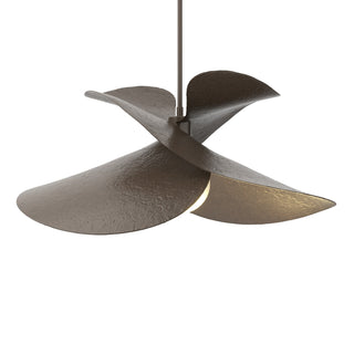 Hubbardton Forge - 139455-SKT-MULT-05 - Hibiscus Large Pendant - Hibiscus - Bronze