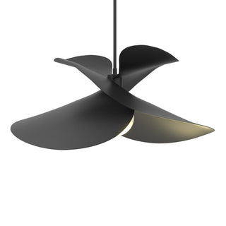 Hubbardton Forge - 139455-SKT-MULT-10 - Hibiscus Large Pendant - Hibiscus - Black