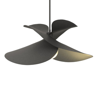 Hubbardton Forge - 139455-SKT-MULT-20 - Hibiscus Large Pendant - Hibiscus - Natural Iron