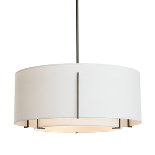 Hubbardton Forge - 139605-SKT-MULT-14-SF1590-SF2290 - Exos Double Shade Pendant - Exos - Oil Rubbed Bronze