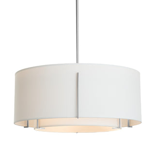 Hubbardton Forge - 139610-SKT-MULT-85-SF2290-SF2899 - Exos Large Double Shade Pendant - Exos - Sterling