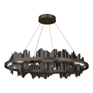 Hubbardton Forge - 139653-LED-STND-05-14 - Hildene Circular LED Pendant - Hildene - Bronze