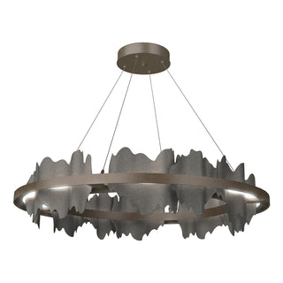 Hubbardton Forge - 139653-LED-STND-05-20 - Hildene Circular LED Pendant - Hildene - Bronze