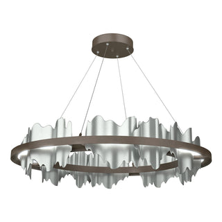 Hubbardton Forge - 139653-LED-STND-05-82 - Hildene Circular LED Pendant - Hildene - Bronze